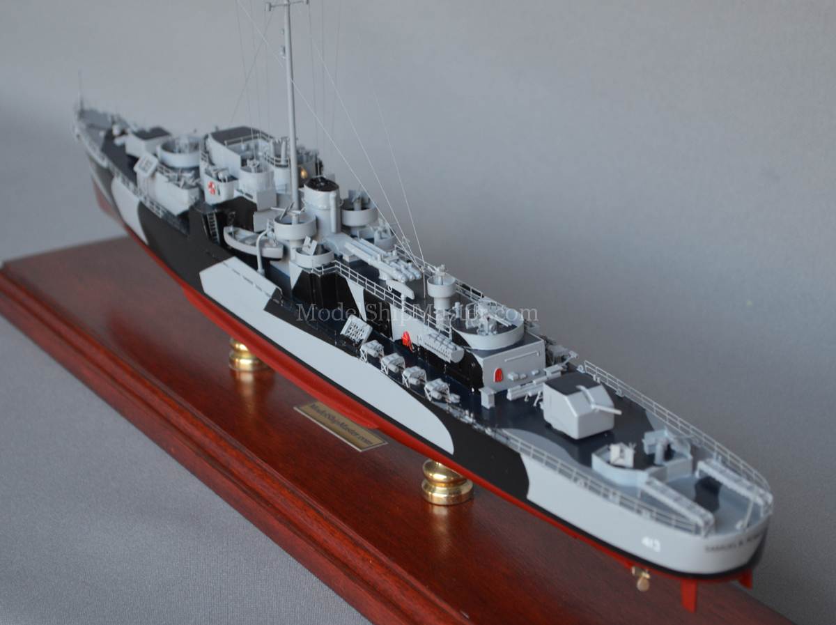 A Fine Model Of The USS Samuel B. Roberts Destroyer Escort